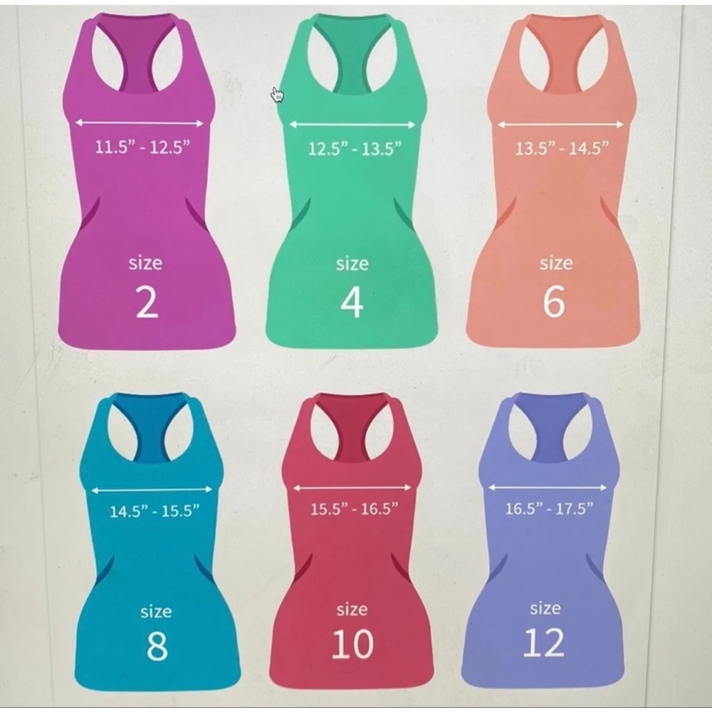 Lululemon Teal Mesh Back Cropped Train Tank Top Likely a Size 10 - Picture 12 of 12